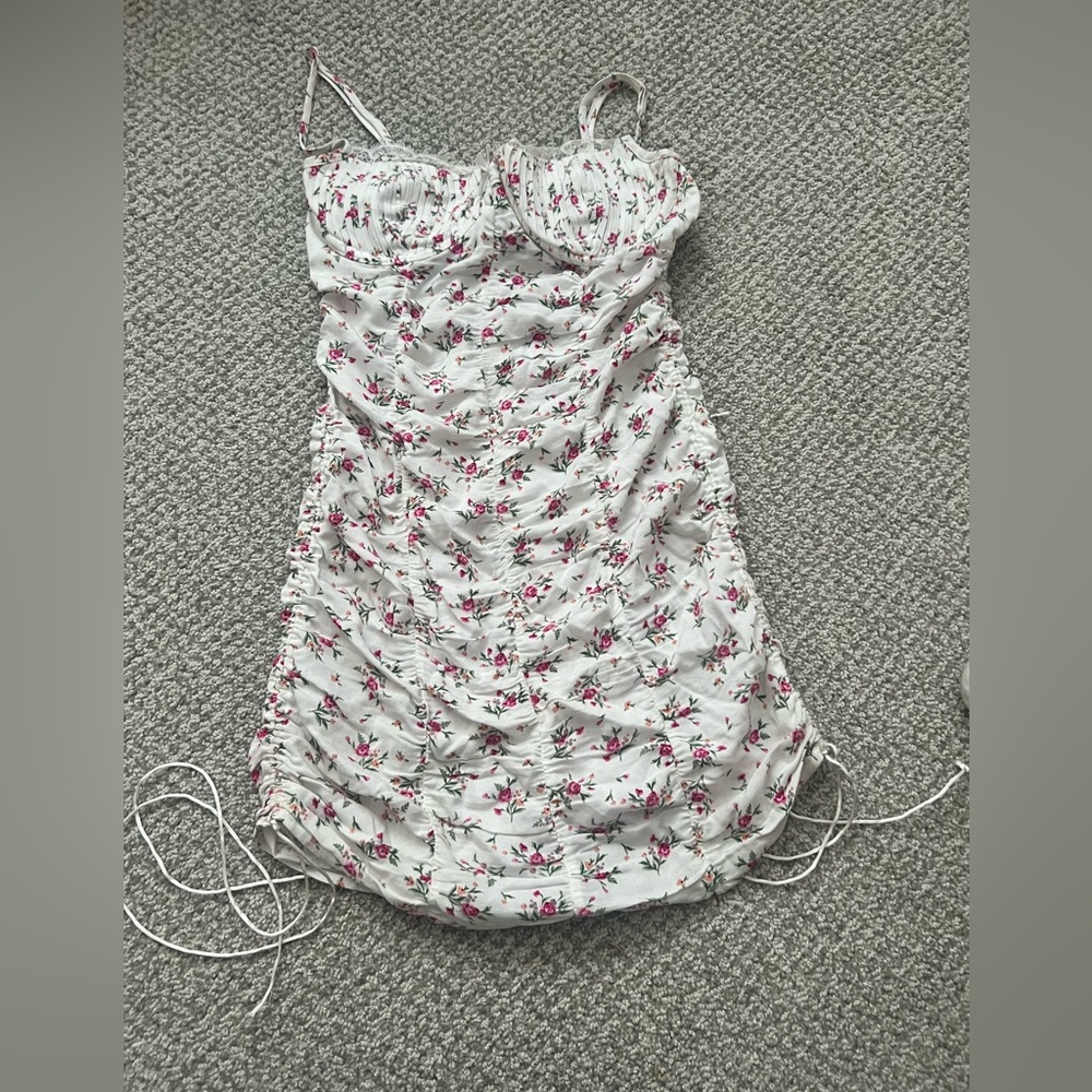 Floral Sky to Moon Dress